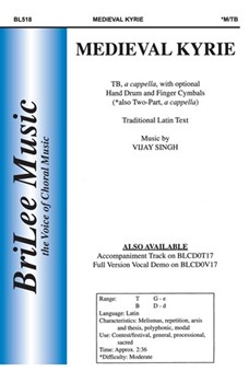 Medieval Kyrie by Singh Vijay for TB a cappella