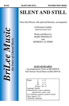 Silent & Still by Donnelly Mary - Strid George - for 3-Part Mixed