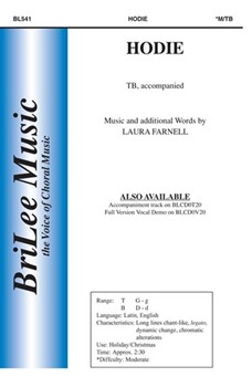 Hodie by Farnell Laura for TB Sacred