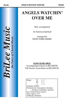 Angels Watchin' Over Me by Simms Patsy Ford - Simms Patsy - for SSA
