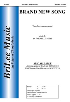 Brand New Song by Smith D Farrell for 2-Part