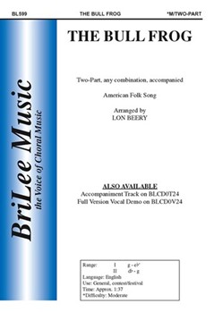 Bull Frog by Beery Lon - Beery Lon - for 2-Part