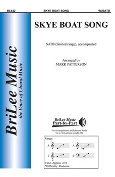 Skye Boat Song by - Patterson Mark - for SATB