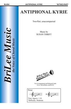 Antiphonal Kyrie by Thrift Susan for 2-Part