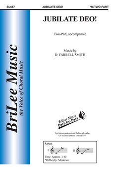 Jubilate Deo by Smith D Farrell for 2-Part