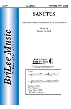 Sanctus by Howard Sandra Traditional for SAT Sacred