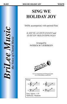 Sing We Holiday Joy by Liebergen Patrick M - Liebergen Patrick M - Patrick M. Liebergen for SATB