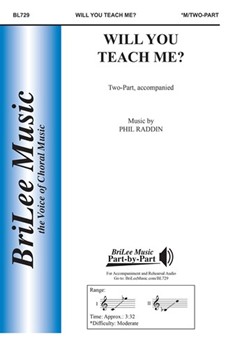 Will You Teach Me by Raddin Phil for 2-Part