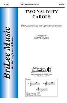Two Nativity Carols by - Parks Gary - for SSA