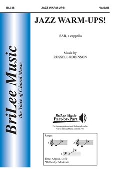 Jazz Warm-ups by Robinson Russell for SAB