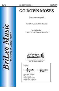 Go Down Moses by - Courtney Vicki Tucker - for 2-Part