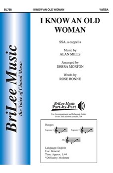 I Know An Old Woman by Mills Alan - Morton Debra - Rose Bonne for SSA