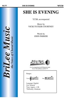 She Is Evening by Courtney Vicki Tucker for TTB