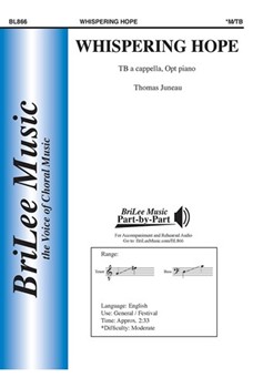 Whispering Hope by Juneau Thomas for TB Piano