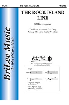 Rock Island Line by - Courtney Vicki Tucker - for SATB