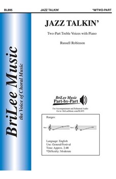 Jazz Talkin' by Robinson Russell for 2-Part and Piano