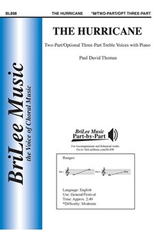 Hurricane by Thomas Paul David Bryant William Cull for 2 or 3-Part and Piano