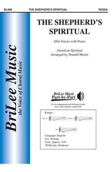 Shepherd's Spiritual by Terry Peter - Moore Donald Paul - for SSA and Piano