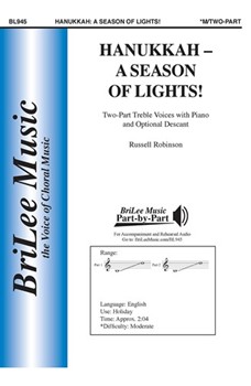 Hanukkah - A Season of Lights by Robinson Russell Linda Marcus for 2-Part