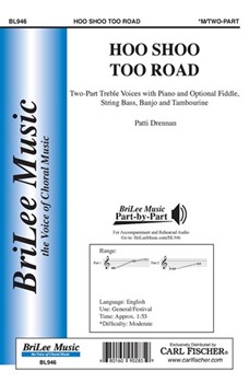 Hoo Shoo Too Road by Drennan Patti John Parker for 2-Part and Piano