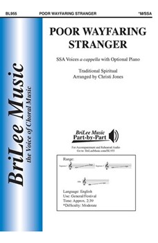 Poor Wayfaring Stranger by - Jones Christi - for SSA a cappella (Trad. Spiritual)