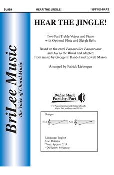 Hear the Jingle by Handel and Mason - Liebergen Patrick M - for 2-Part and Piano