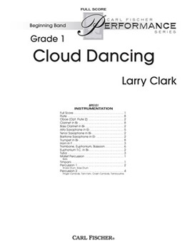 Cloud Dancing by Clark Larry for Full Score