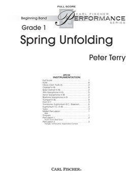 Spring Unfolding by Terry Peter for