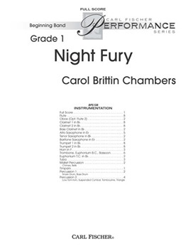 Night Fury by Chambers Carol Brittin for Full Score