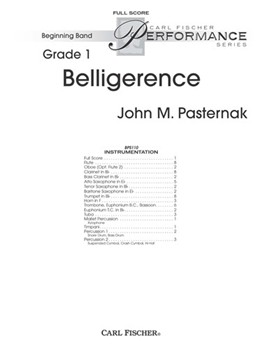 Belligerence by Pasternak John for