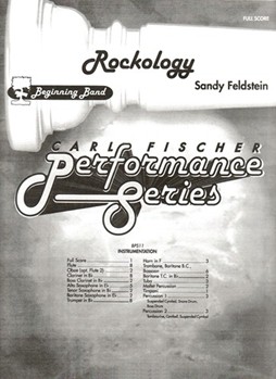 Rockology by Feldstein Sandy for Full Score