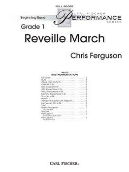 Reveille March by Ferguson Chris for Full Score