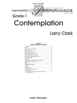 Contemplation by Clark Larry for