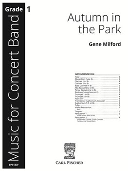 Autumn in the Park by Gene Milford for