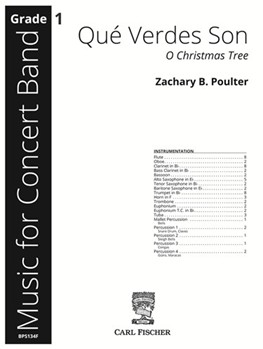Que Verdes Son O Christmas Tree by Zachary Poulter for