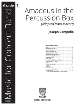 Amadeus in the Percussion Box (Adapted from Mozart)