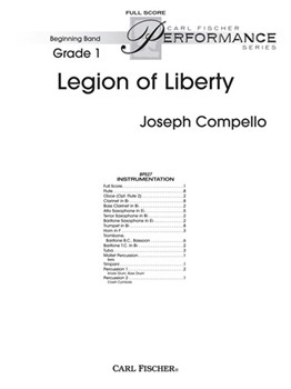 Legion Of Liberty by Compello Joseph for Full Score