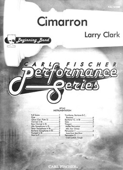 Cimarron by Clark Larry for Full Score