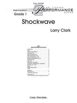 Shockwave by Clark Larry for Full Score