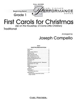 First Carols of Christmas by - Compello Joseph - for