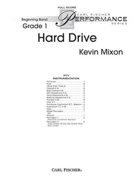 Hard Drive by - Mixon Kevin - for Full Score