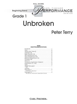 Unbroken by Terry Peter for