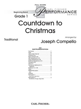Countdown to Christmas by Anonymous - Compello Joseph - for Full Score