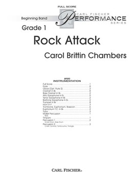 Rock Attack by Chambers Carol Brittin for