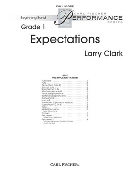 Expectations by Clark Larry for Full Score