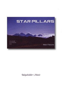 Star Pillars Fanfare for Brass Ensemble by Falcone Marc for