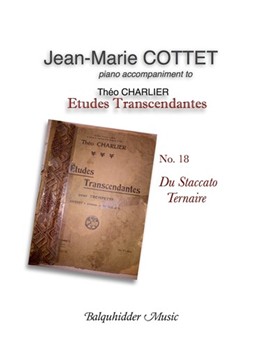 Charlier Etude No. 18 Du Staccato Ternaire by Cottet Jean-Marie for