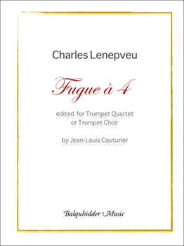 Fugue a 4 For Trumpet Quartet or Trumpet Choir Trumpet