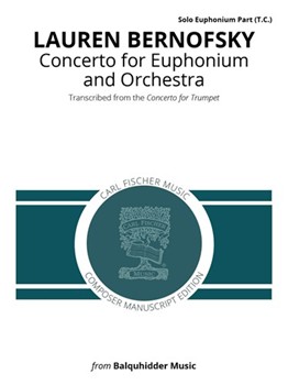Concerto for Euphonium and Orchestra - T.C. solo part Transcribed from the Concerto for Trumpet