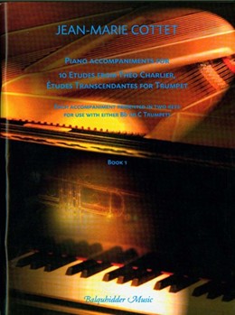 Piano Accompaniments For Charlier Bk 1 by Charlier Theo - Cottet Jean-Marie - for Piano Accompaniment